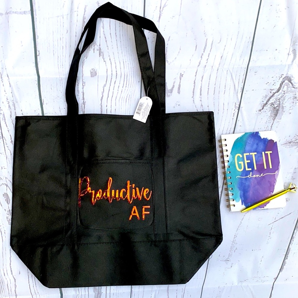 Productive AF Tote Bag